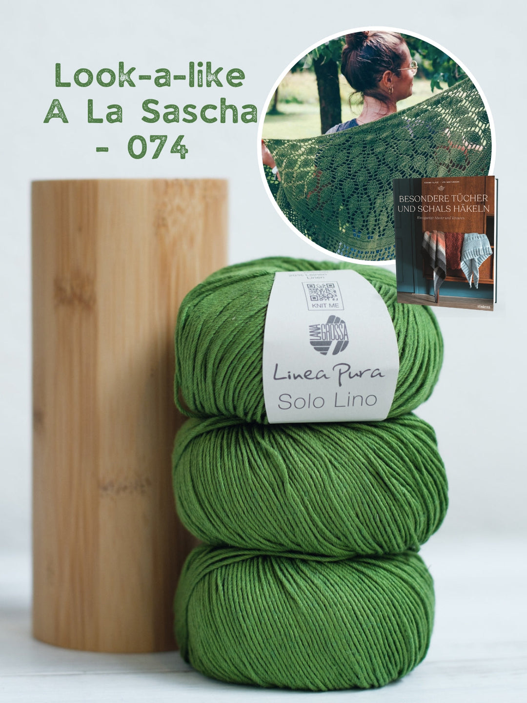 Häkelpaket Botanische Tuch - A la Sascha
