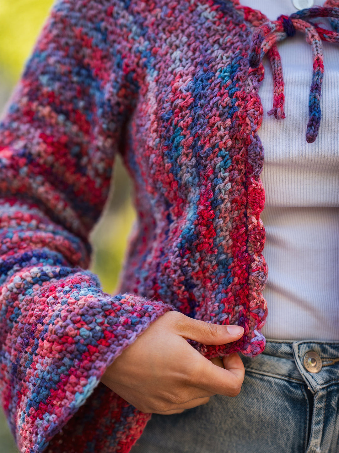 Häkelpaket Blueberry Cardigan – Studio Hook &amp; Yarn