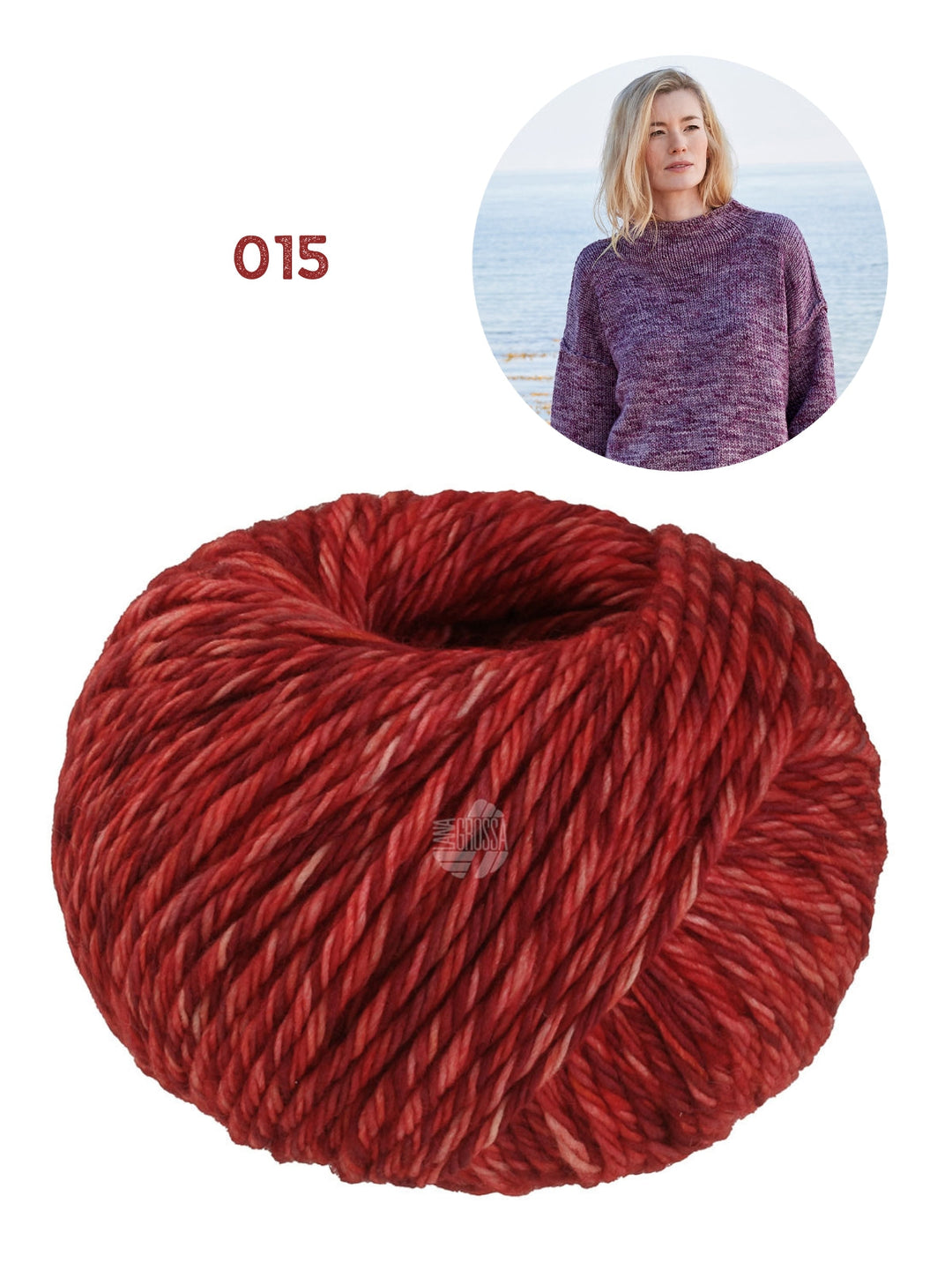Strickpaket Vintage Chunky Oversized Pullover