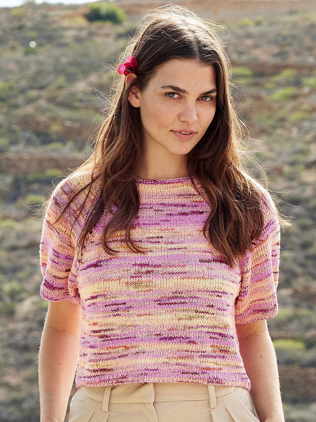Strickpaket Torto Shirt mit tiefem Raglan