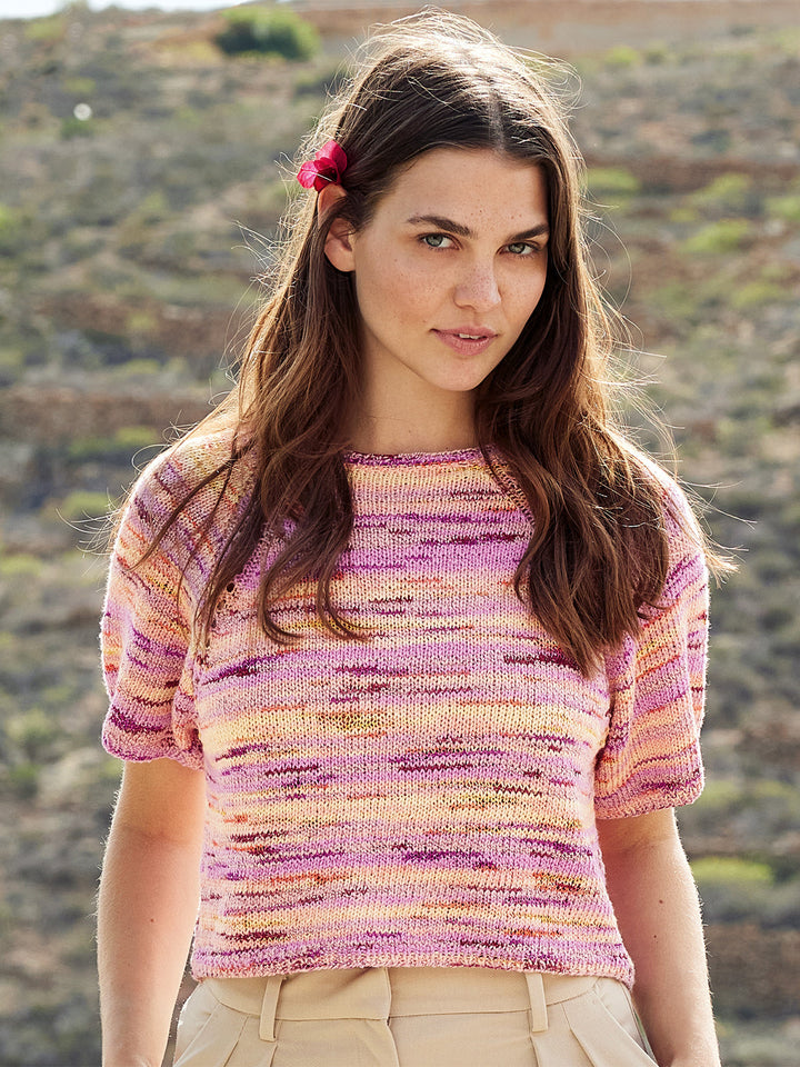 Strickpaket Torto Shirt mit tiefem Raglan