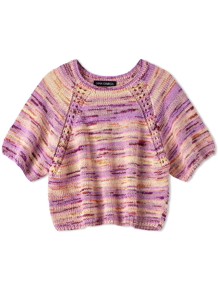 Strickpaket Torto Shirt mit tiefem Raglan