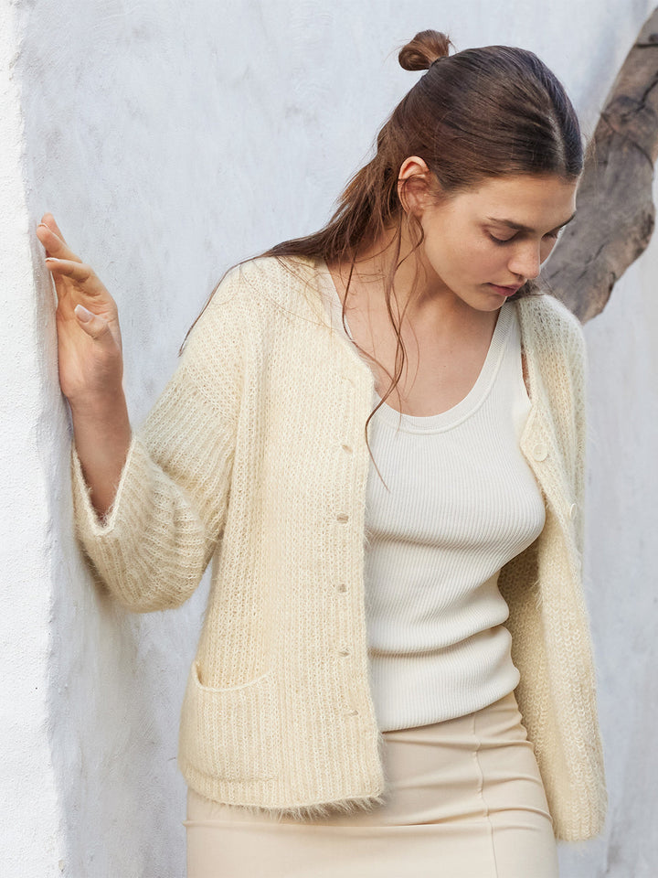 Strickpaket Finito Jacke mit Taschen