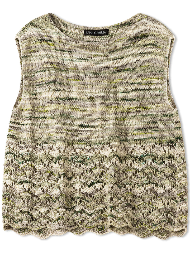 Strickpaket Torto Top mit Ajourmuster