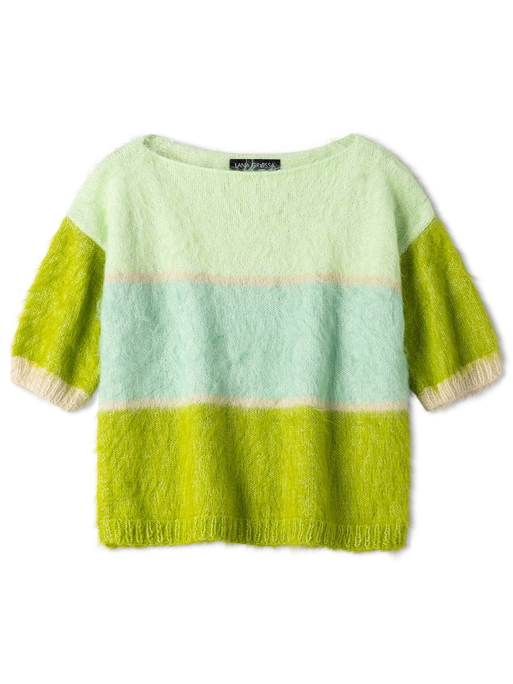 Strickpaket Finito Colorblock-Shirt