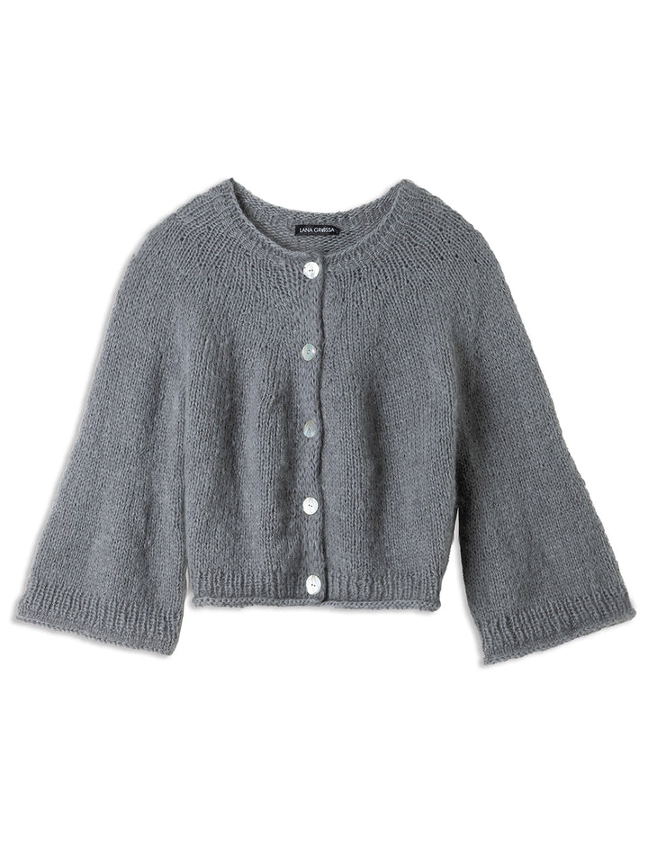 Strickpaket Mohair Di Gio Jacke – Top-down