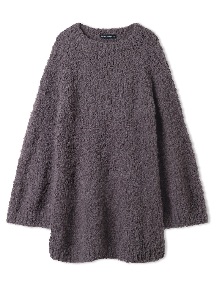 Strickpaket Orsetto Pullover lang – top-down