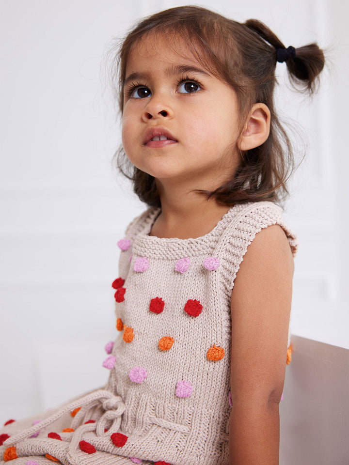 Strickpaket Elastico Noppenkleid