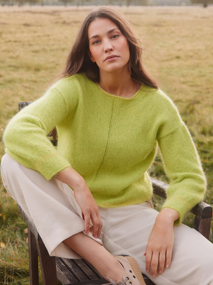 Strickpaket Ecopuno &amp; Silkhair Pullover