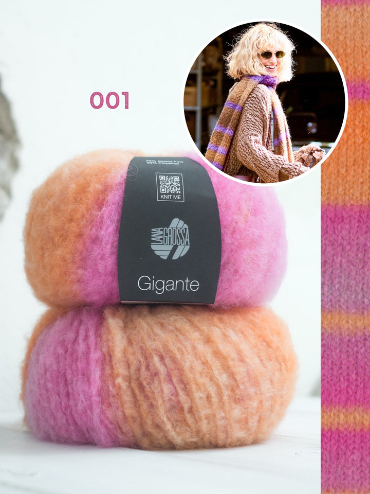 Strickpaket Gigante Schal