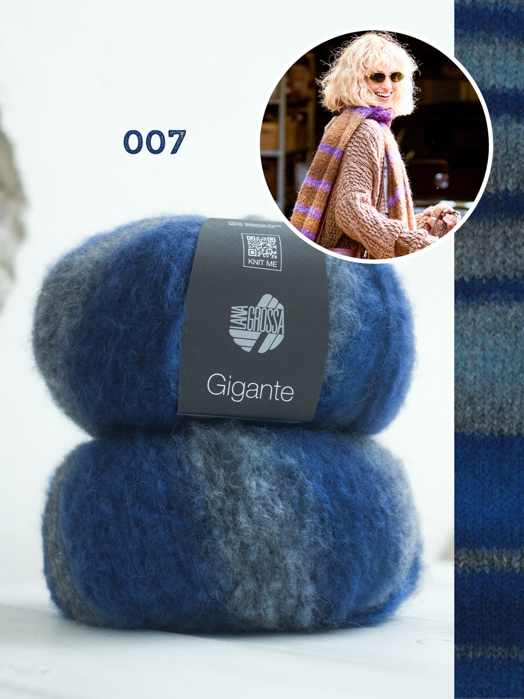 Strickpaket Gigante Schal