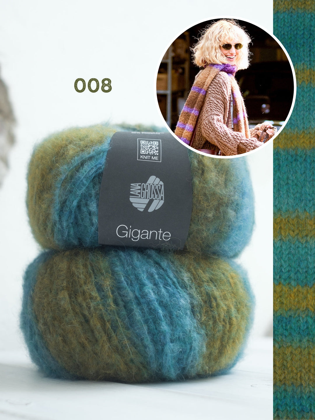 Strickpaket Gigante Schal