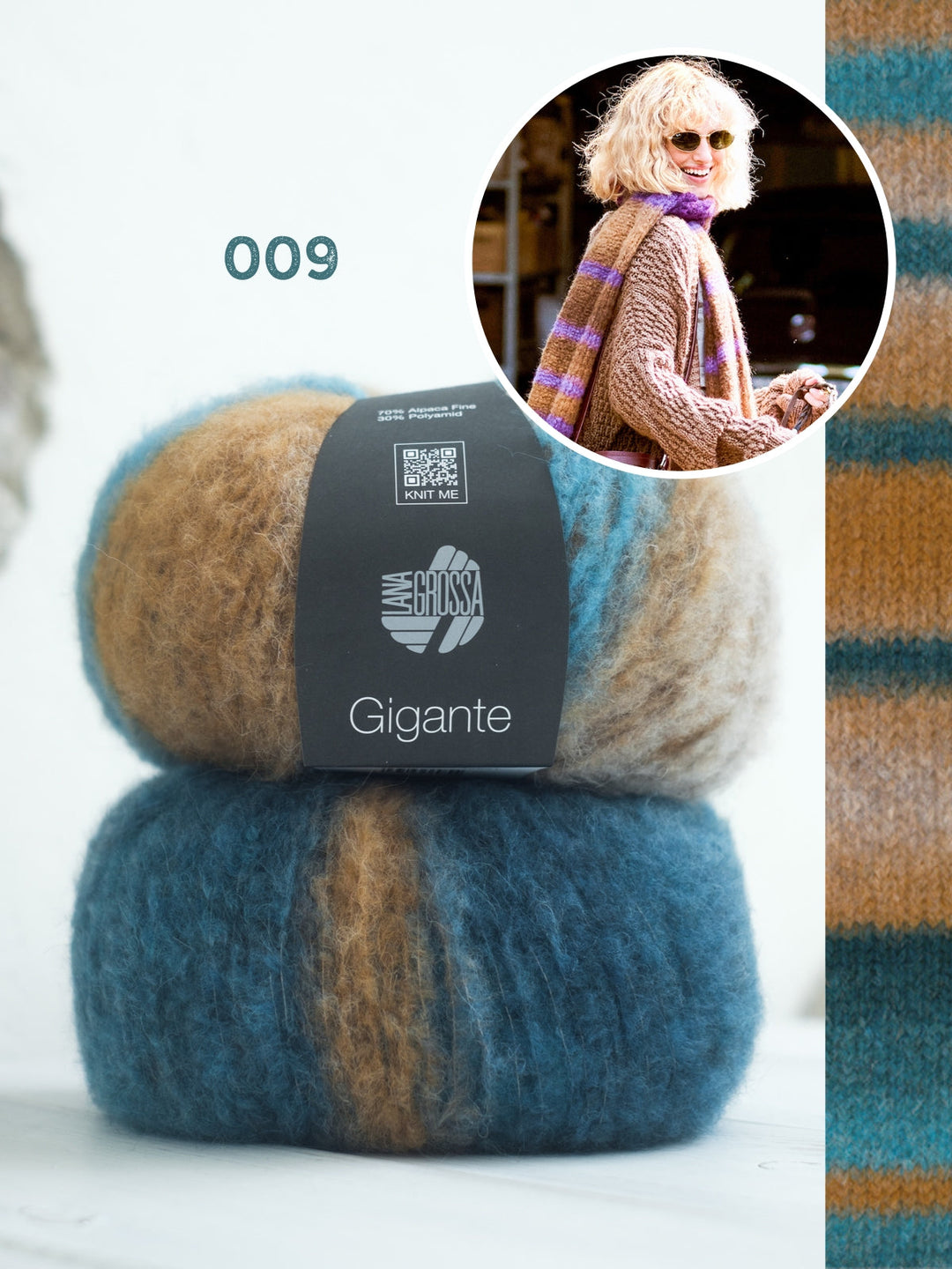 Strickpaket Gigante Schal
