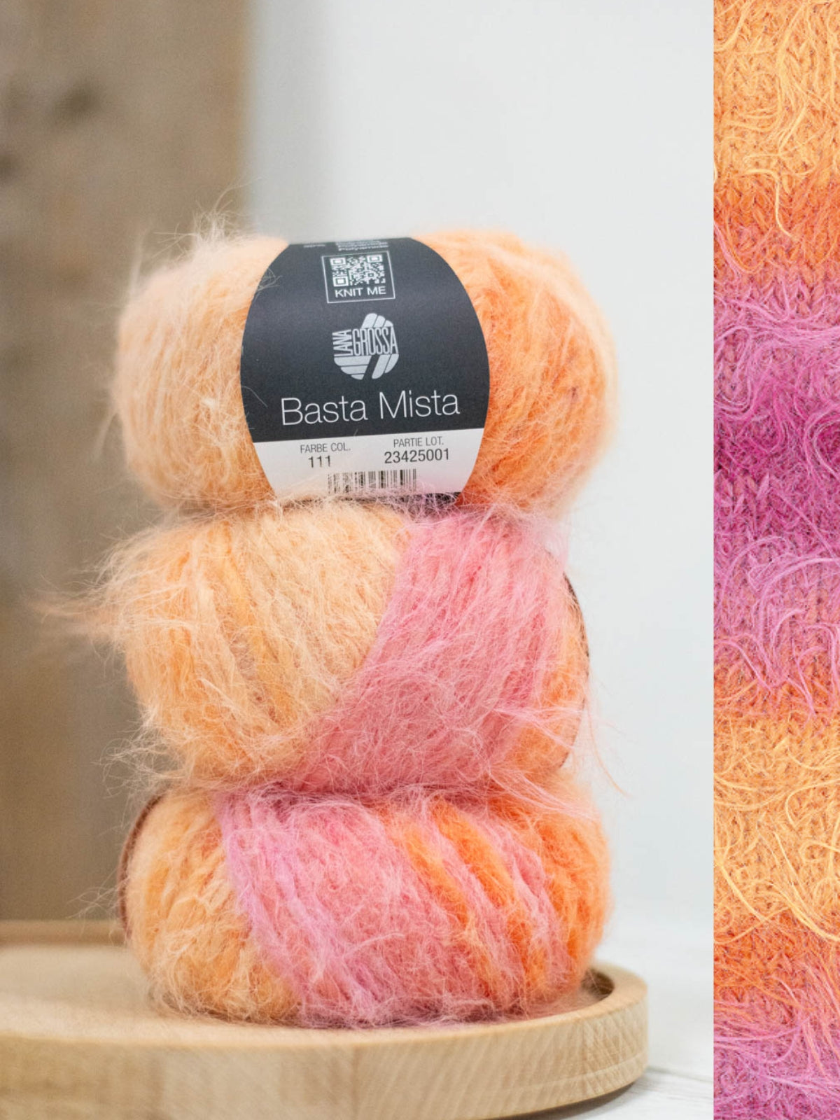 Basta Mista 111 Pfirsich/Apricot/Orange/Rosa/Pink/Fuchsia