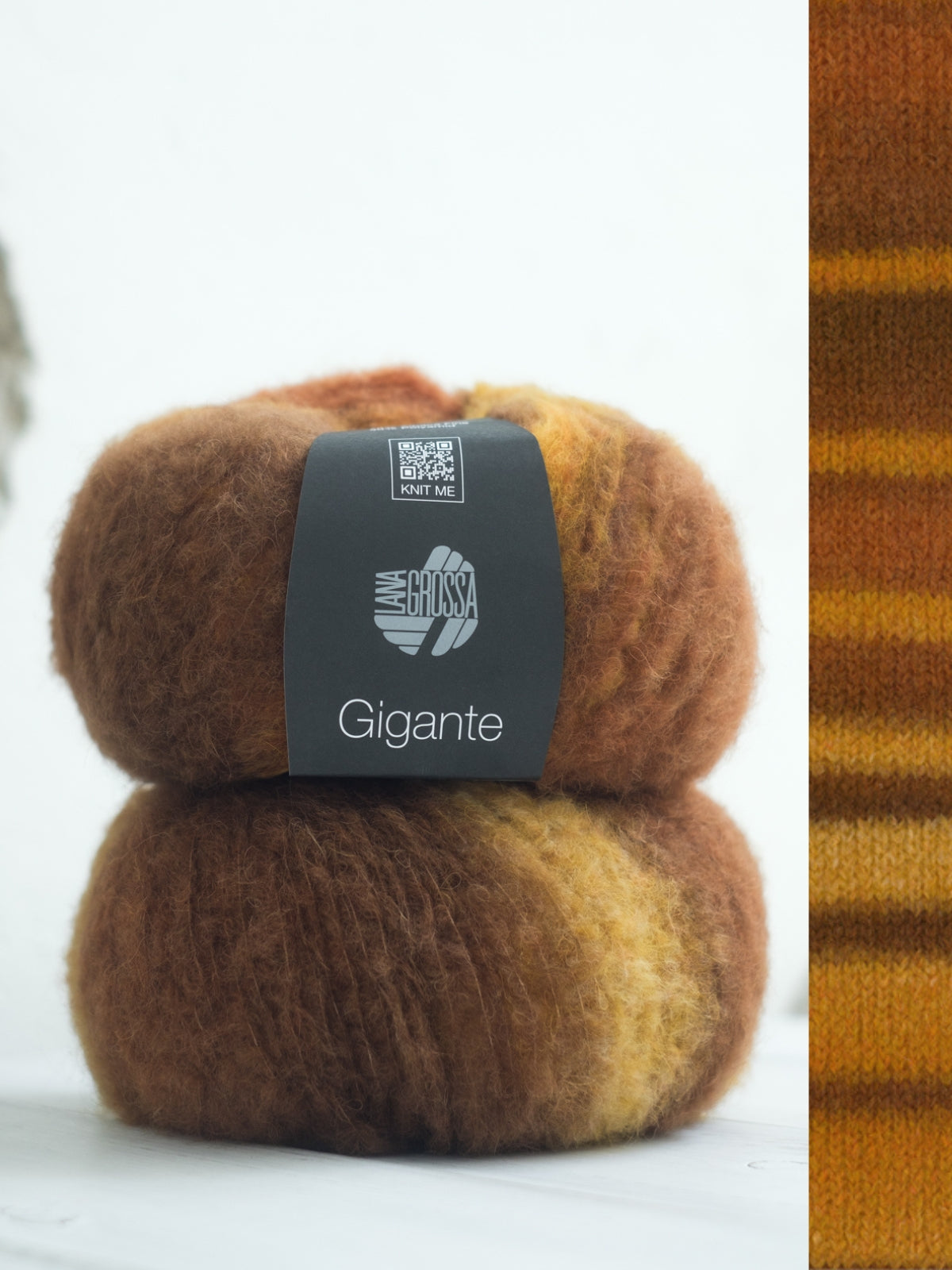 Gigante 006 Ocker / Nougat / Grau- / Schokobraun / Sandgelb