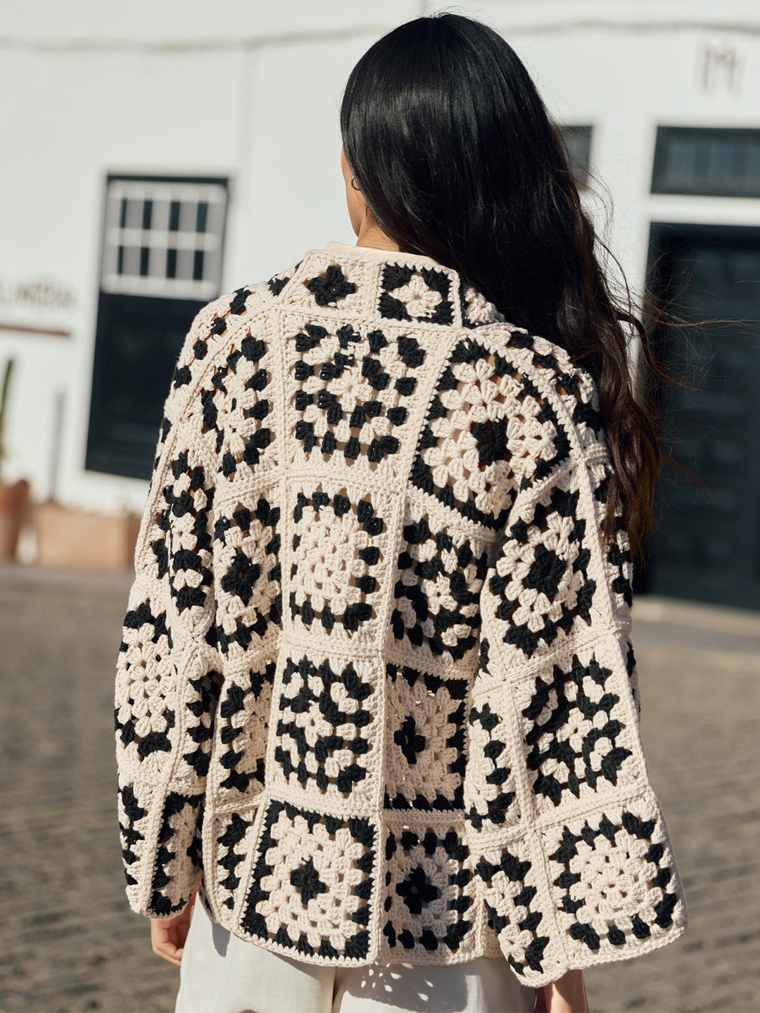 Häkelpaket Campo oversized Granny-Cardigan