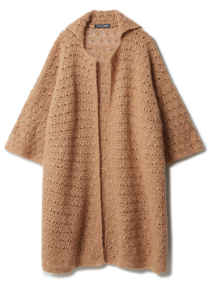 Häkelpaket Ecopuno Silkhair Mantel