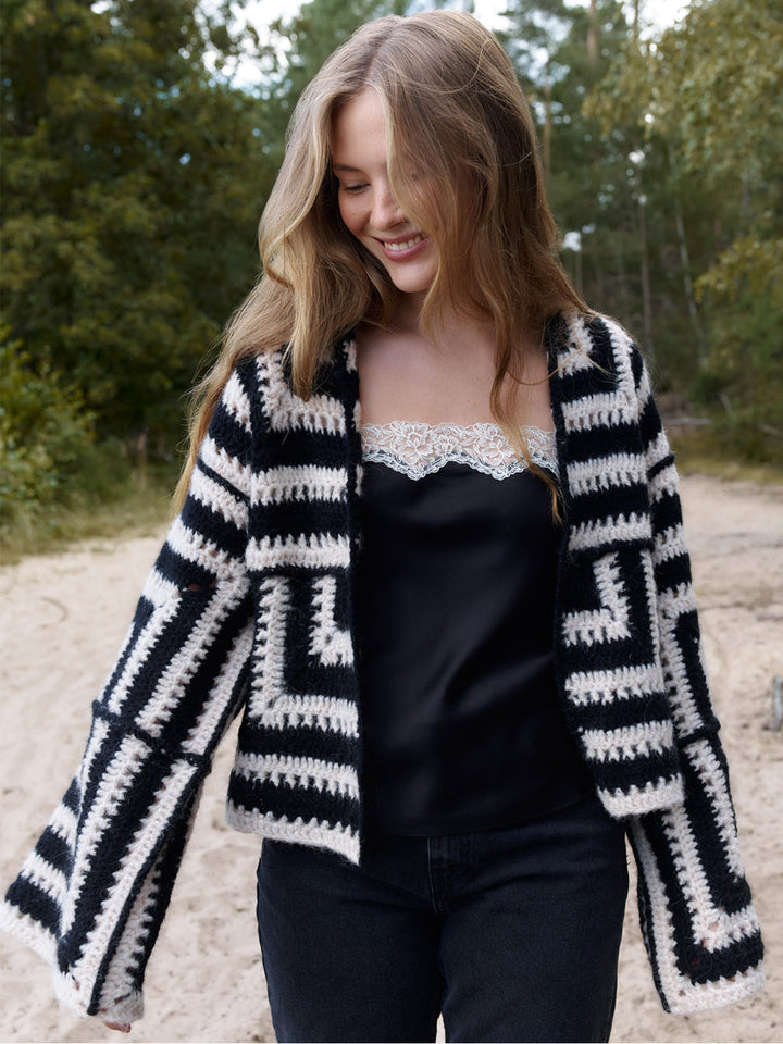 Häkelpaket Alpaca Air  II Granny Jacke