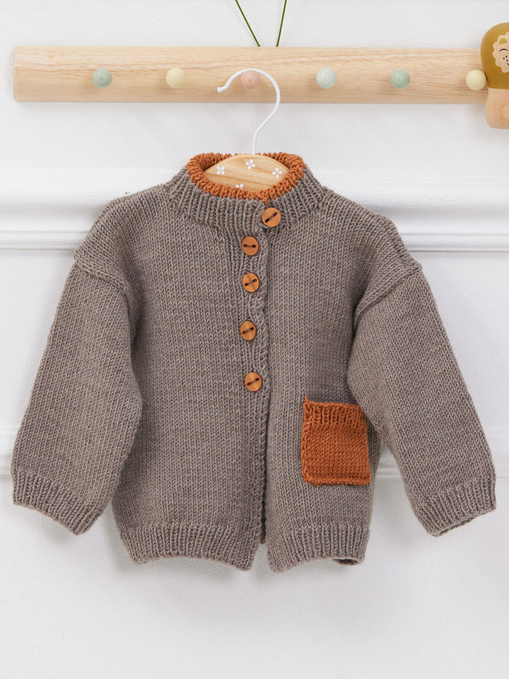 Strickpaket Cool Wool Kinderjacke