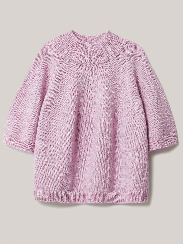 Strickpaket Ecopuno Top-Down Turtleneck Pullover