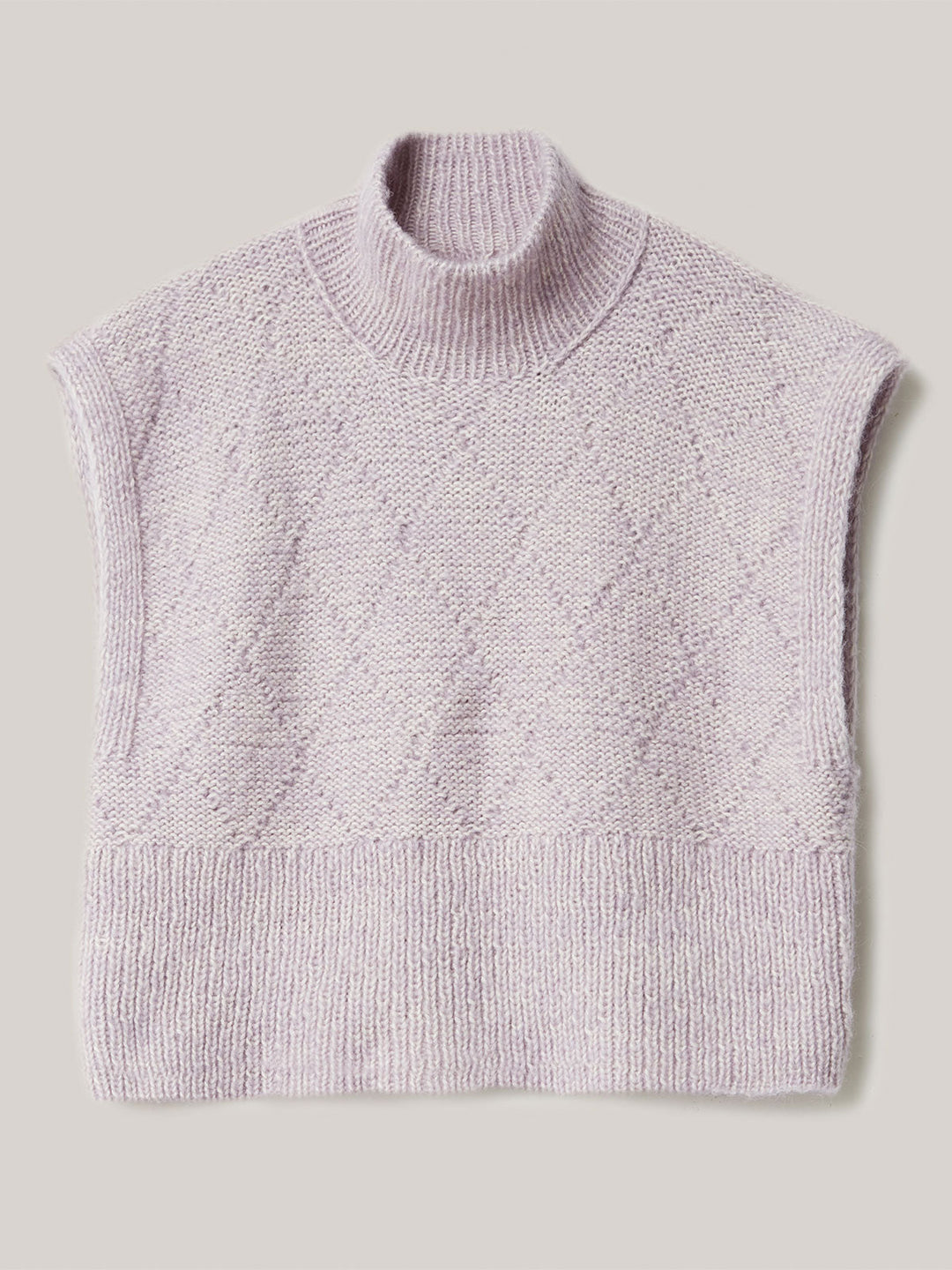 Strickpaket Natural Alpaca Pelo Rautenpullunder