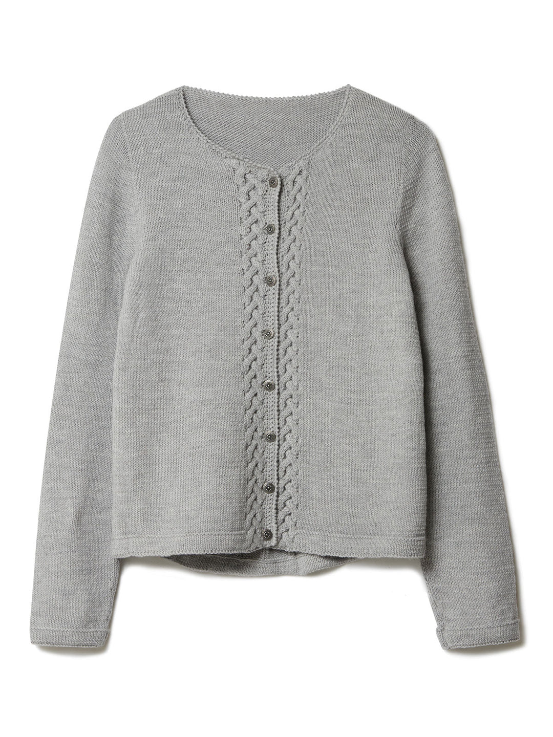 Strickpaket Cool Wool Jacke mit Zöpfe