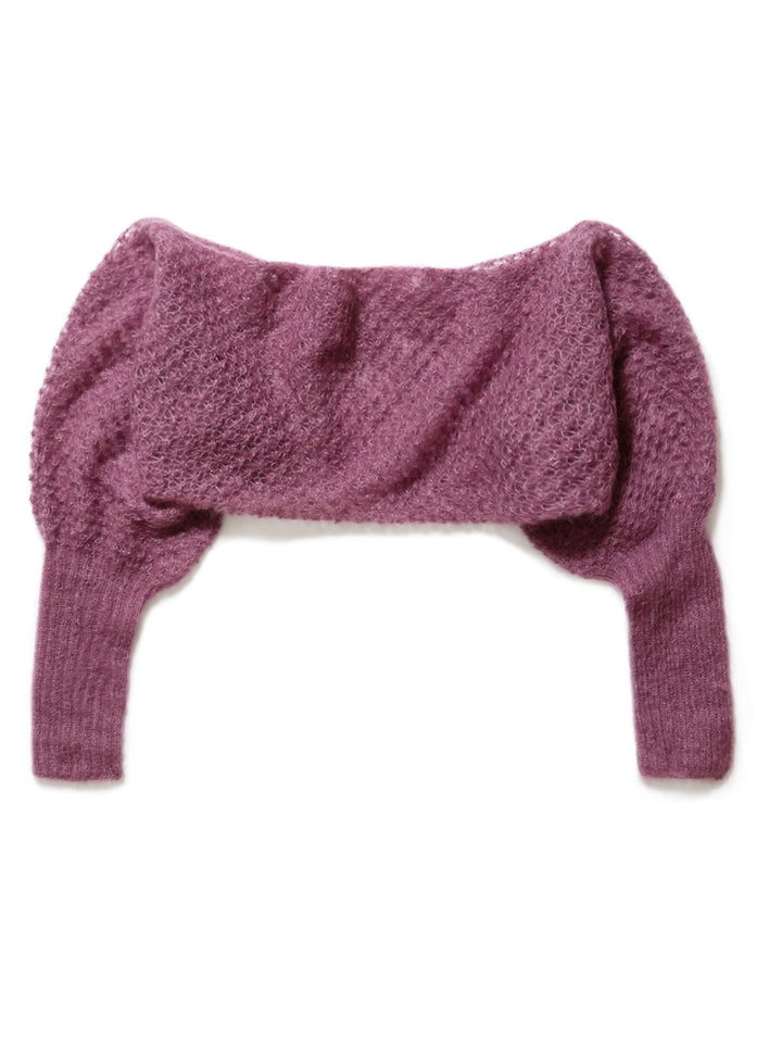 Strickpaket Silkhair Ärmelschal