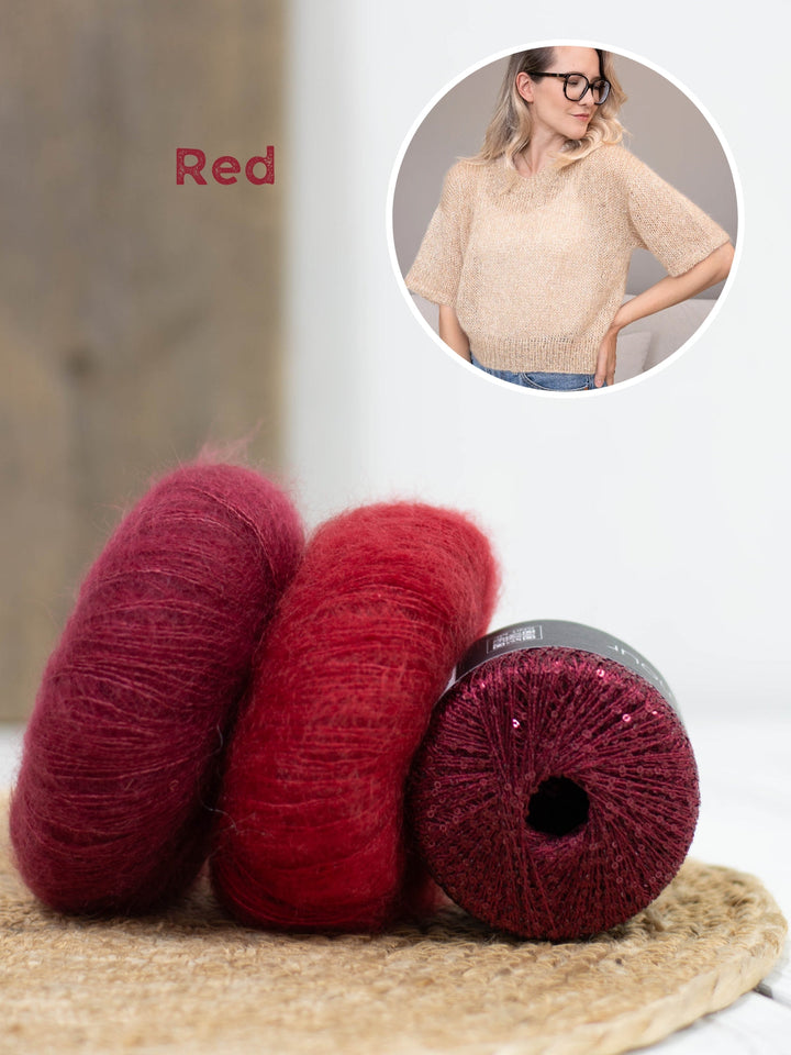 Strickpaket GlamShirt - Sinchens Knitwear