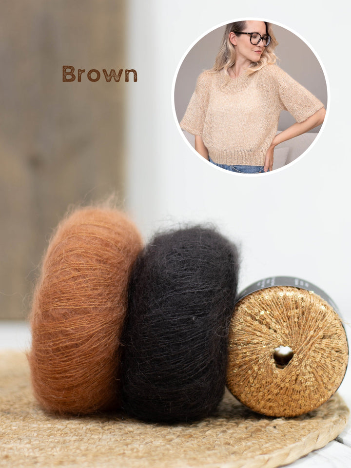 Strickpaket GlamShirt - Sinchens Knitwear