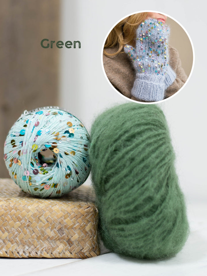 Strickpaket Cosmic Mittens - Tanja Steinbach