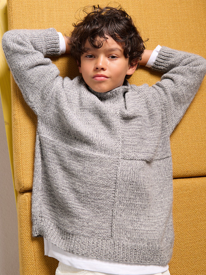 Strickpaket Ecopuno Pullover - kids