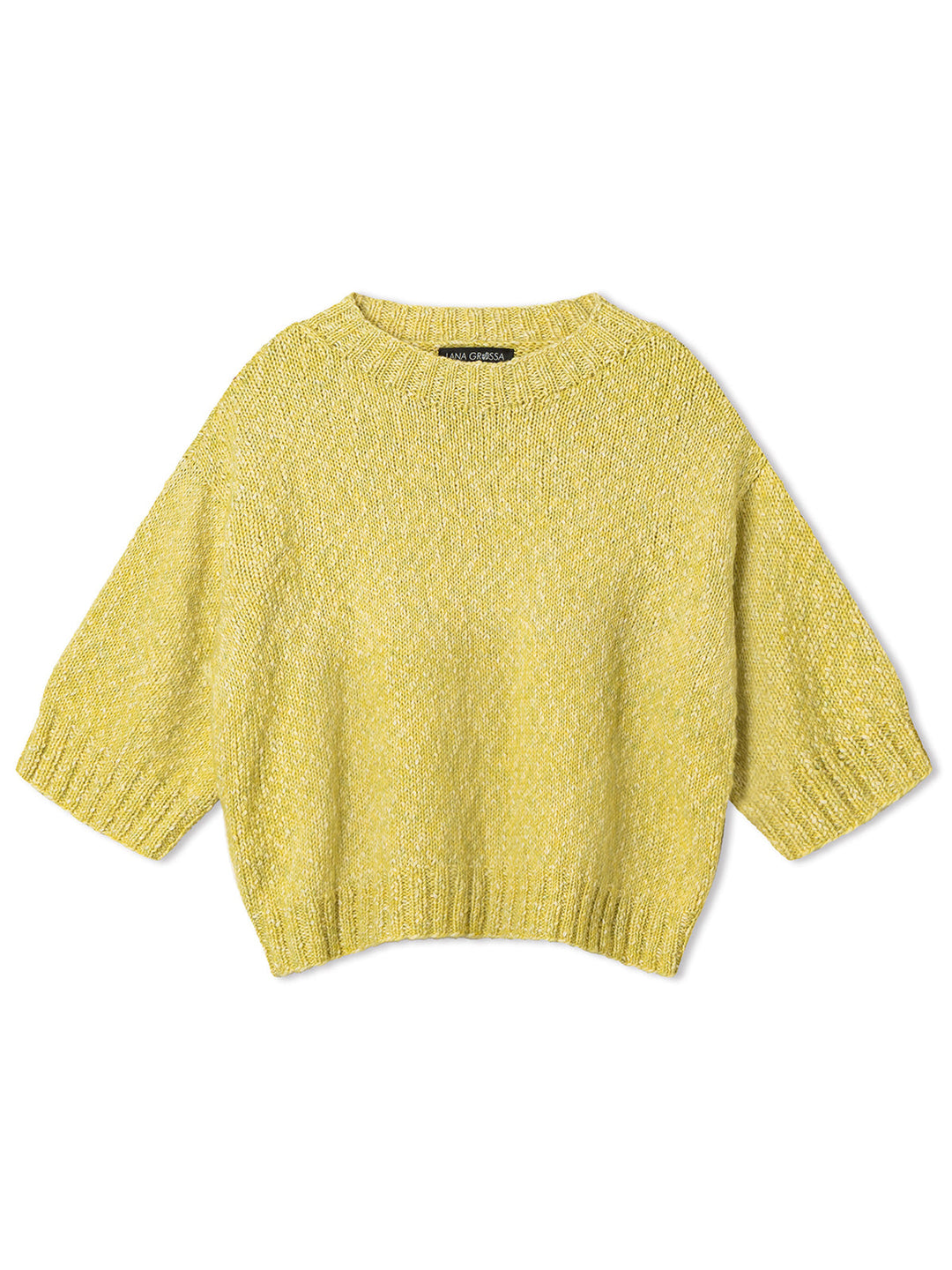 Strickpaket Bottoni Kurzarm Pullover