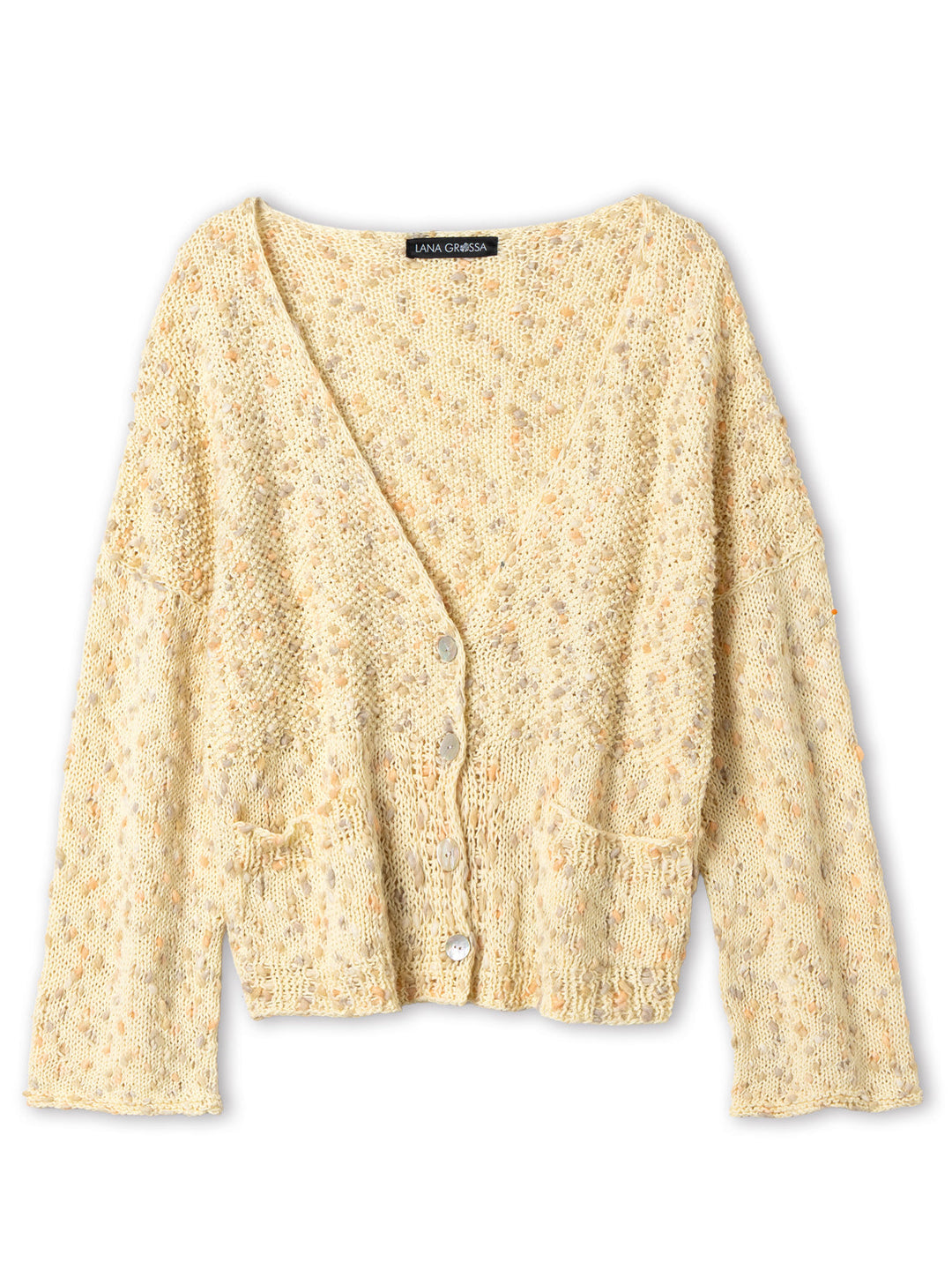 Strickpaket Popcorn Jacke