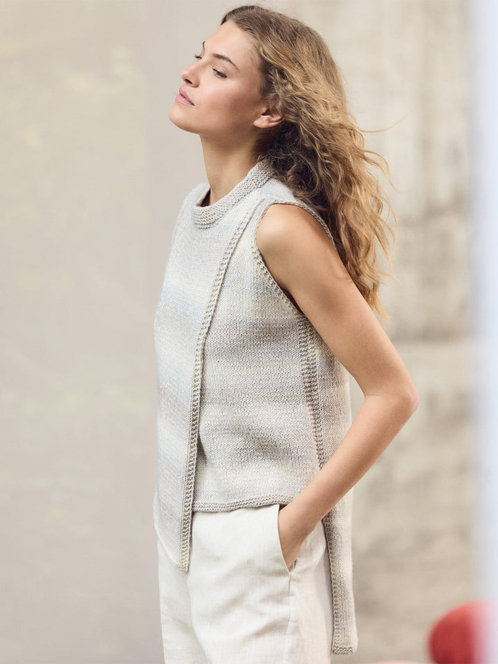 Strickpaket Corallo asymmetrisches Top