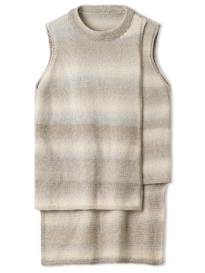 Strickpaket Corallo asymmetrisches Top
