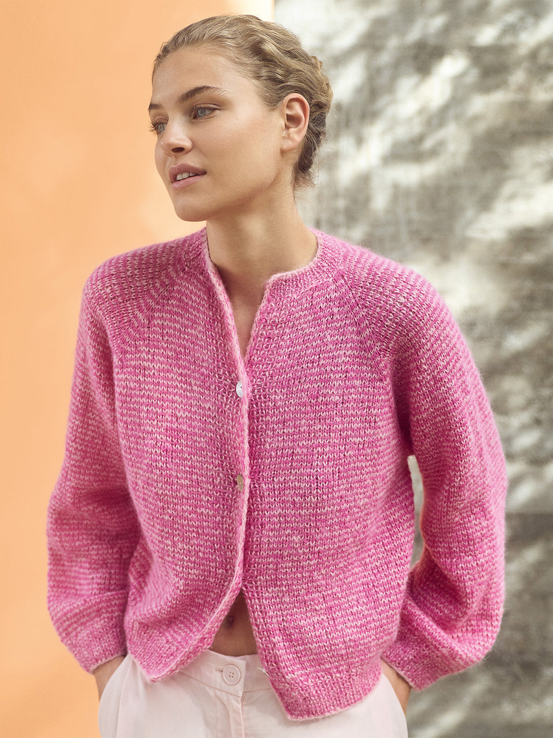 Strickpaket Setasuri Ringeljacke