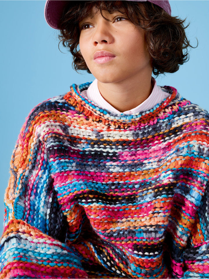 Strickpaket Crazy Oversized-Pullover