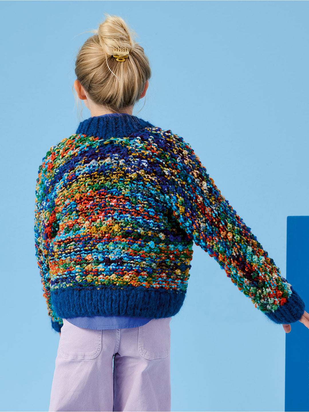 Strickpaket Crazy &amp; Baby Furry Noppenjacke