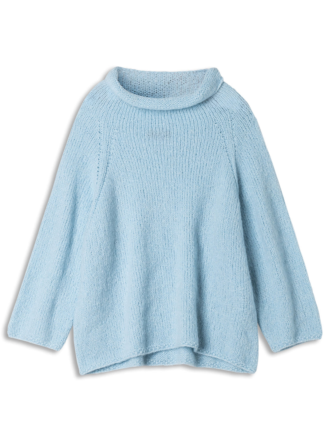 Strickpaket Alpaca Air II Raglanpullover Glatt Rechts