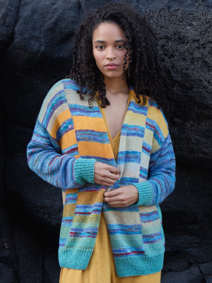 Strickpaket Cotonella &amp; Cotonella Multi Jacke