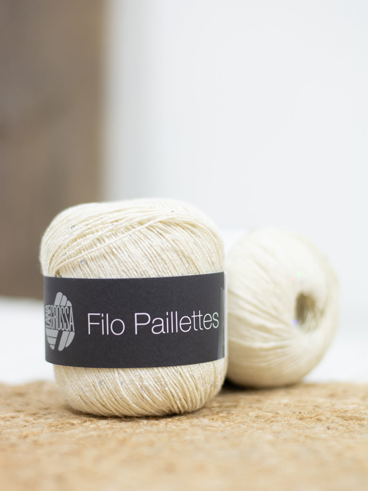 Filo Paillettes 002 Creme