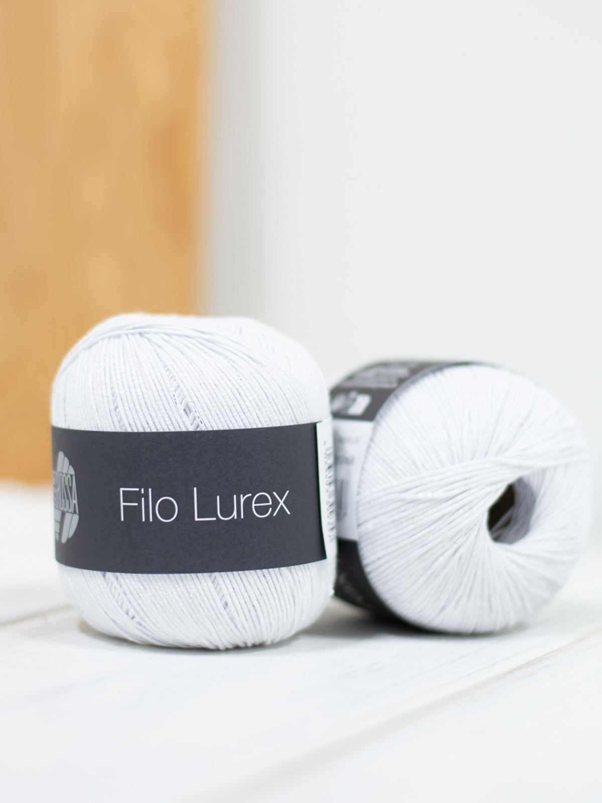 Filo Lurex 001 Weiß