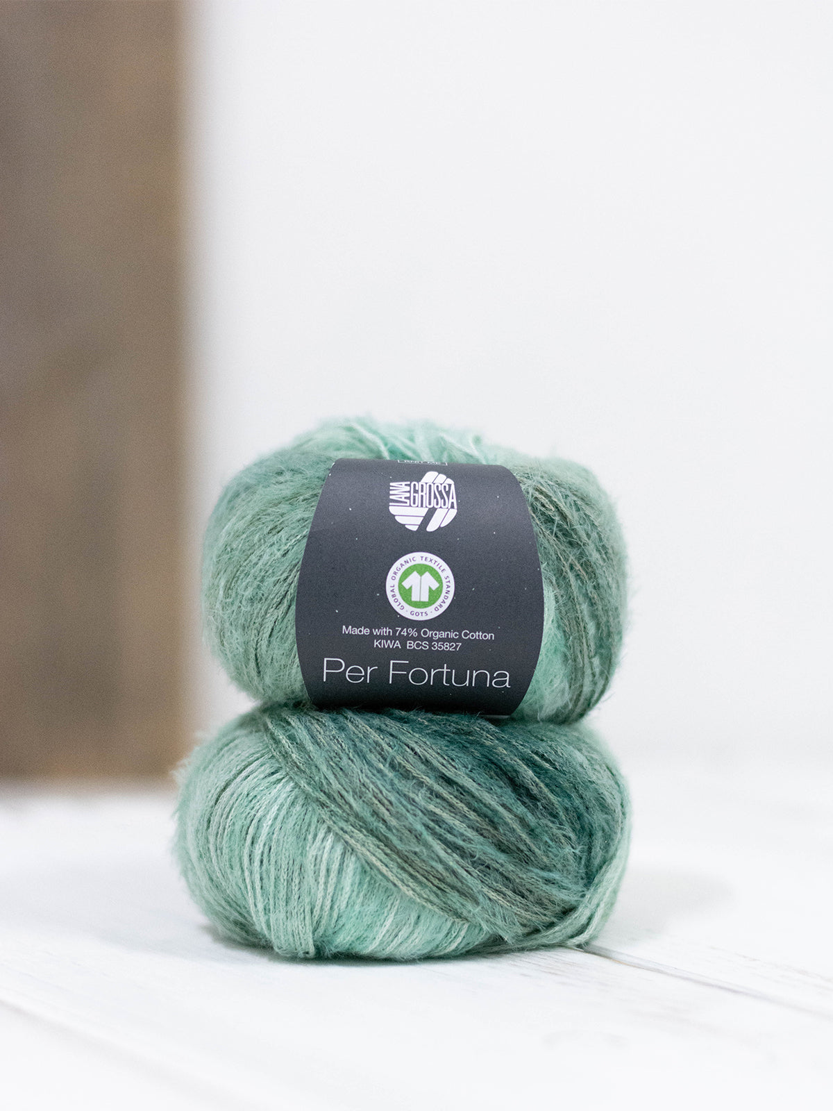 Per Fortuna Dégradé 102 Grau-/Schwarzgrün/Jade/Natur