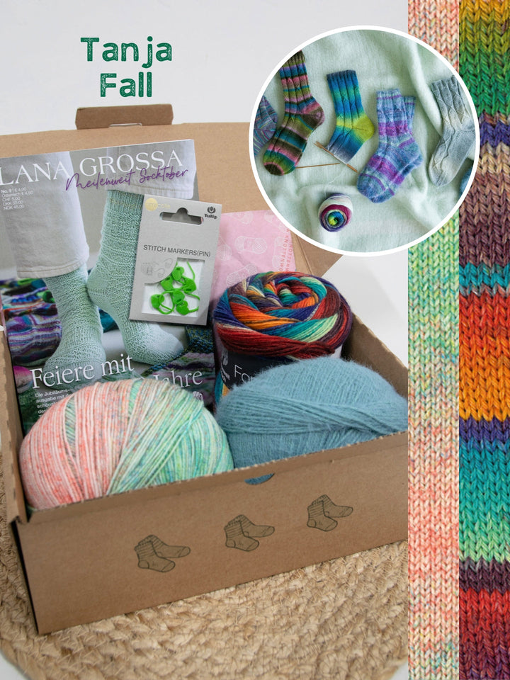 Socktober Paket Knotten - Tanja Steinbach