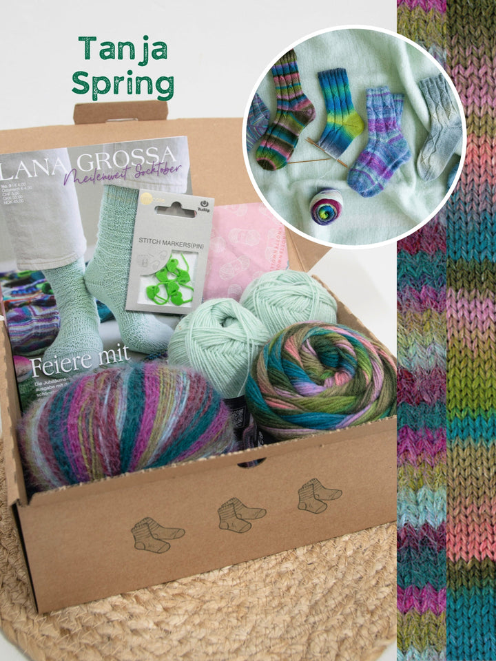 Socktober Paket Knotten - Tanja Steinbach