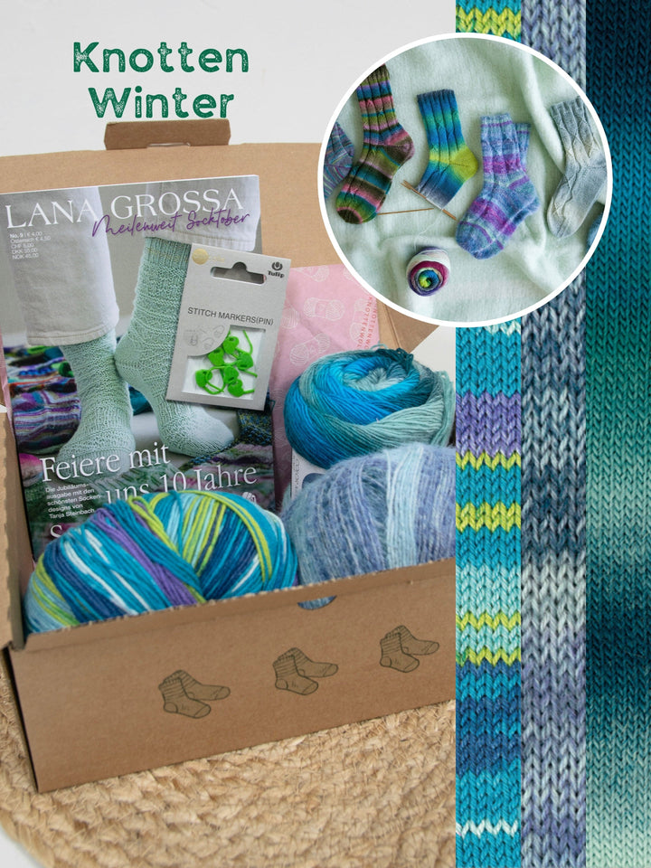 Socktober Paket Knotten - Tanja Steinbach