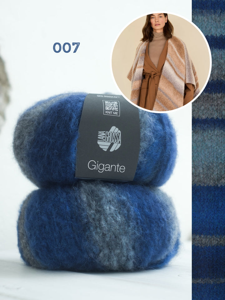 Strickpaket Gigante Poncho