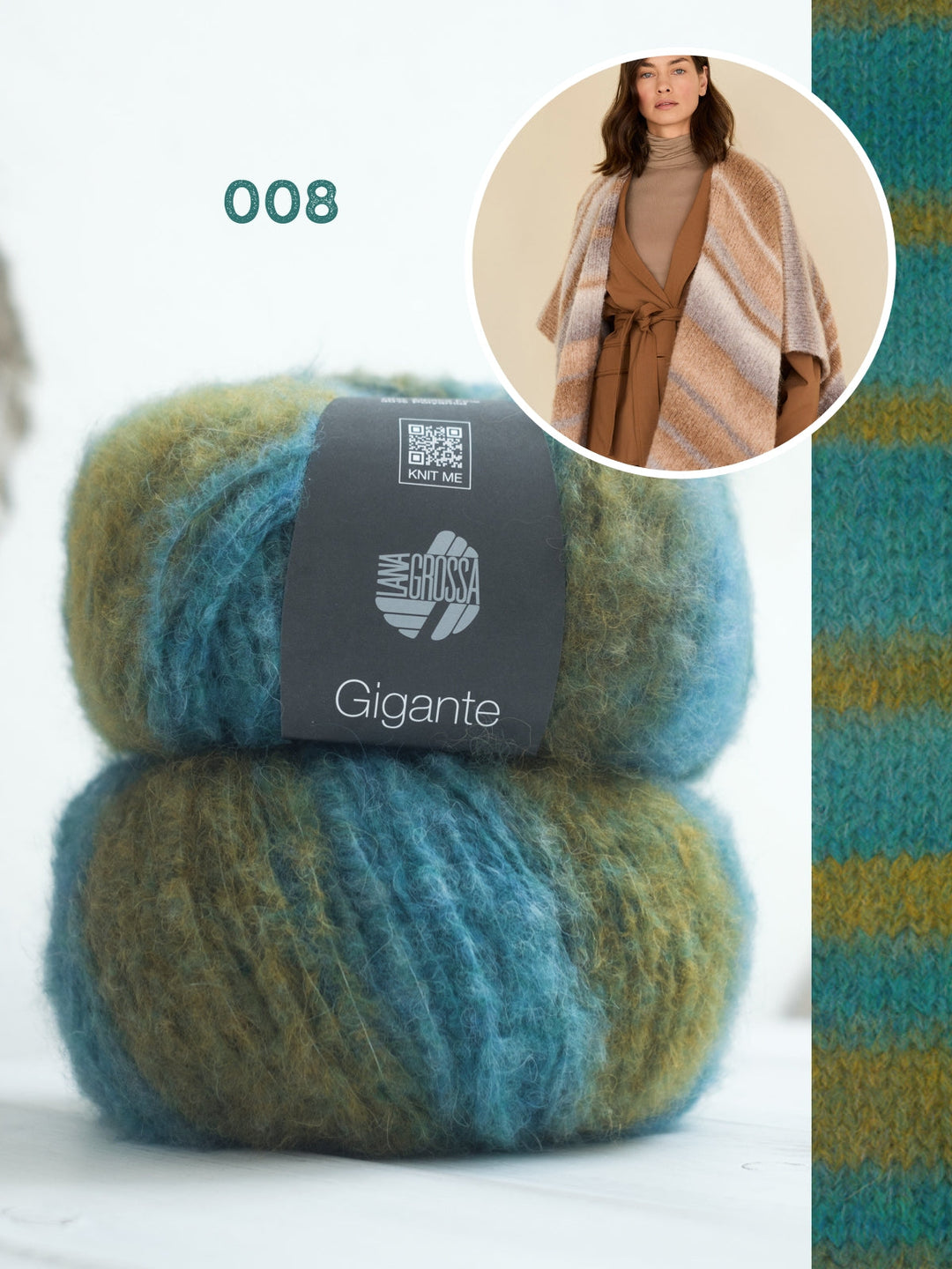 Strickpaket Gigante Poncho
