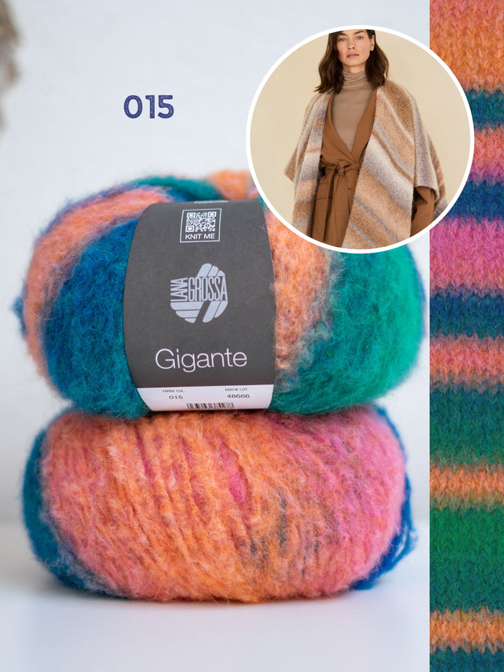 Strickpaket Gigante Poncho