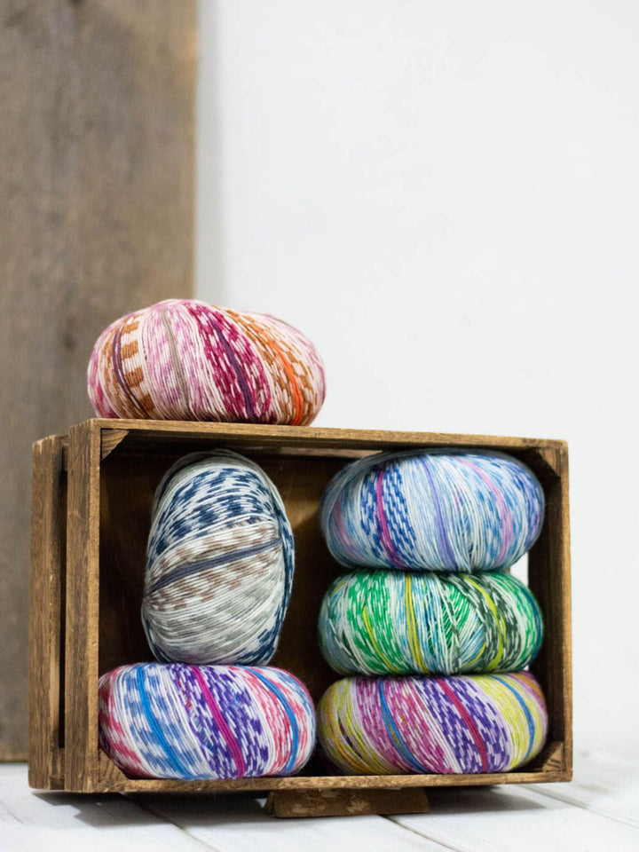 Sockenwoll-Probierpaket Meilenweit 100 Cashmere Mezzo